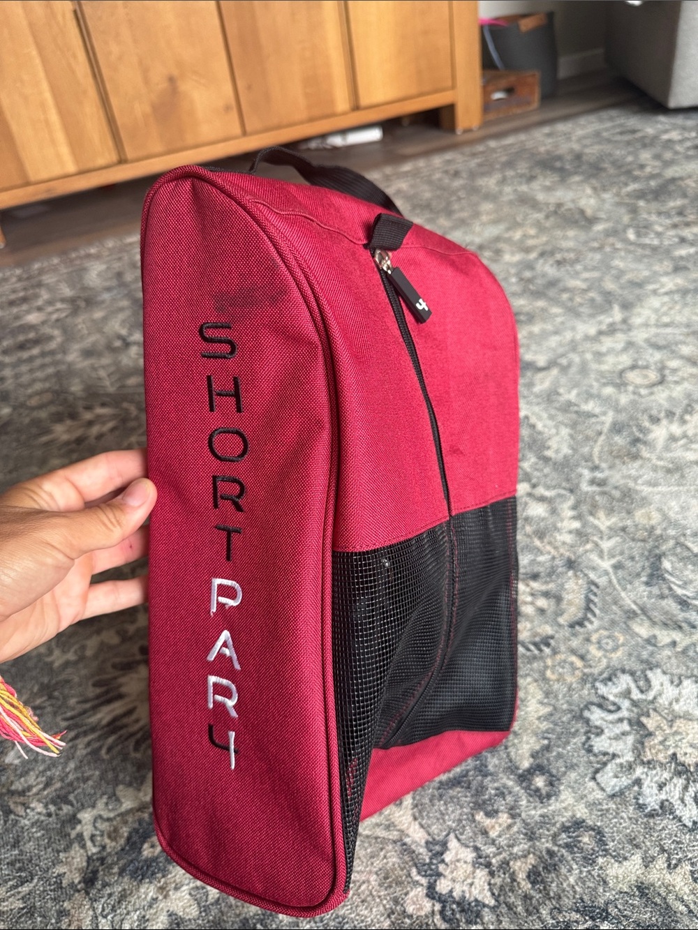 Short Par 4 Golf Shoes Bag